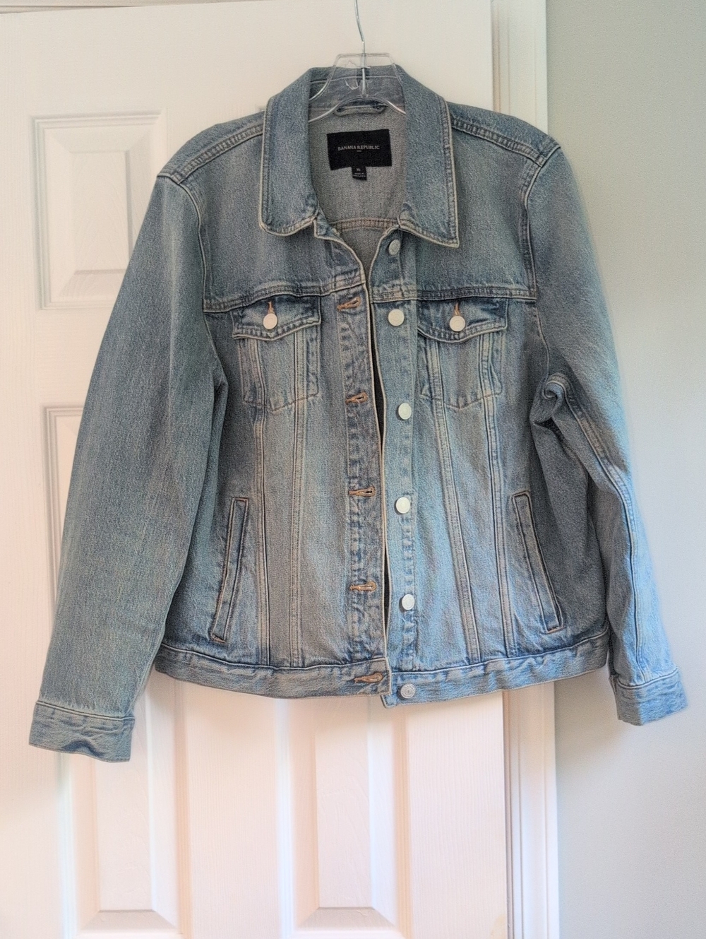 Banana Republic Vintage Light Blue Denim Jacket